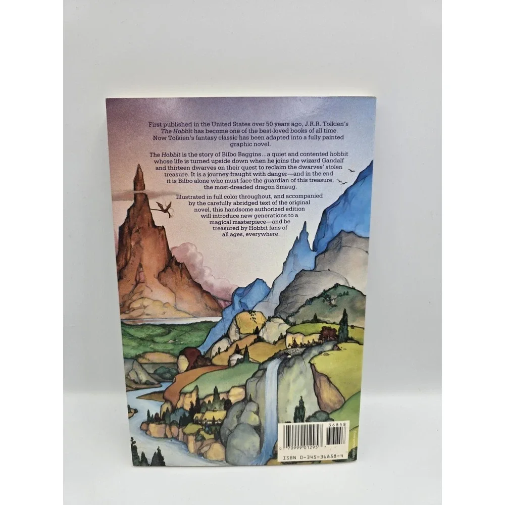 J. R. R. Tolkien The Hobbit Graphic Novel TPB 1990‎ Eclipse